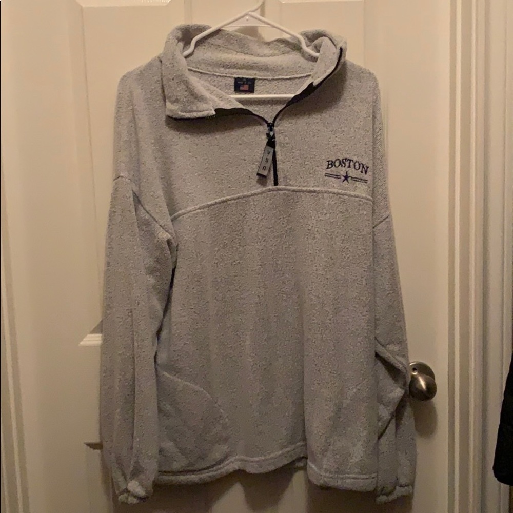 Boston quarter zip